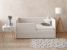 Диван-кровать Happy (айвори) в Пролетарском - proletarskij.mebel-nsk.ru | фото