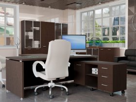 Комплект офисной мебели Президент-ПРО в Пролетарском - proletarskij.mebel-nsk.ru | фото