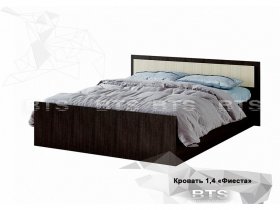 Кровать двуспальная 1,4м LIGHT Фиеста (BTS) в Пролетарском - proletarskij.mebel-nsk.ru | фото
