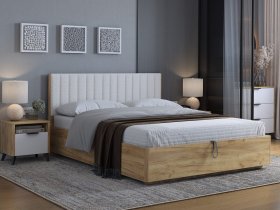 Кровать двуспальная 1,6м Юлия в Пролетарском - proletarskij.mebel-nsk.ru | фото