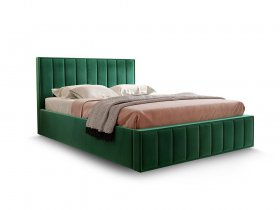Кровать мягкая 1,6 Вена стандарт, вар.1 в Пролетарском - proletarskij.mebel-nsk.ru | фото