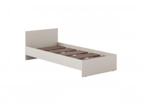 Кровать односпальная 0,9м Айри КР-001 (кашемир) в Пролетарском - proletarskij.mebel-nsk.ru | фото