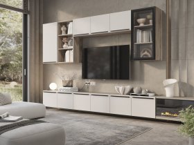 Модульная стенка Урбан в Пролетарском - proletarskij.mebel-nsk.ru | фото