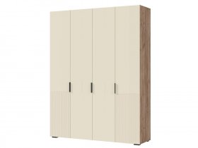 Шкаф четырехстворчатый (комби) Соната ШК-04 в Пролетарском - proletarskij.mebel-nsk.ru | фото