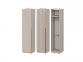Шкаф ШК-50 Эккервуд (меланж) в Пролетарском - proletarskij.mebel-nsk.ru | фото