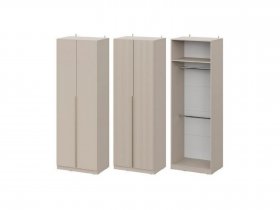 Шкаф ШК-75 Эккервуд (меланж) в Пролетарском - proletarskij.mebel-nsk.ru | фото