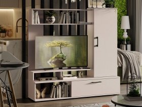 Стенка «Сиена» (кашемир) в Пролетарском - proletarskij.mebel-nsk.ru | фото