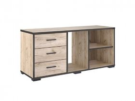 Тумба 1200 Тм075.0 Гермес лофт (дуб крафт серый) в Пролетарском - proletarskij.mebel-nsk.ru | фото