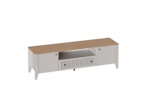 Тумба широкая 2дв. 1ящ. Валенсия (гостиная) в Пролетарском - proletarskij.mebel-nsk.ru | фото
